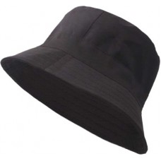 ZACHARIAS Fishermen Cotton Bucket Hat Cap(Black- Pack of 1)